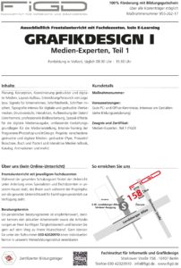 FiGD Berlin – Weiterbildung GRAFIKDESIGN I – Medien-Experten, Teil 1