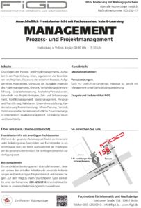 MANAGEMENT – Prozess- und Projektmanagement