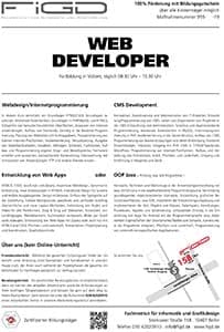 FiGD Berlin – Weiterbildung Webdeveloper (Kurspaket)